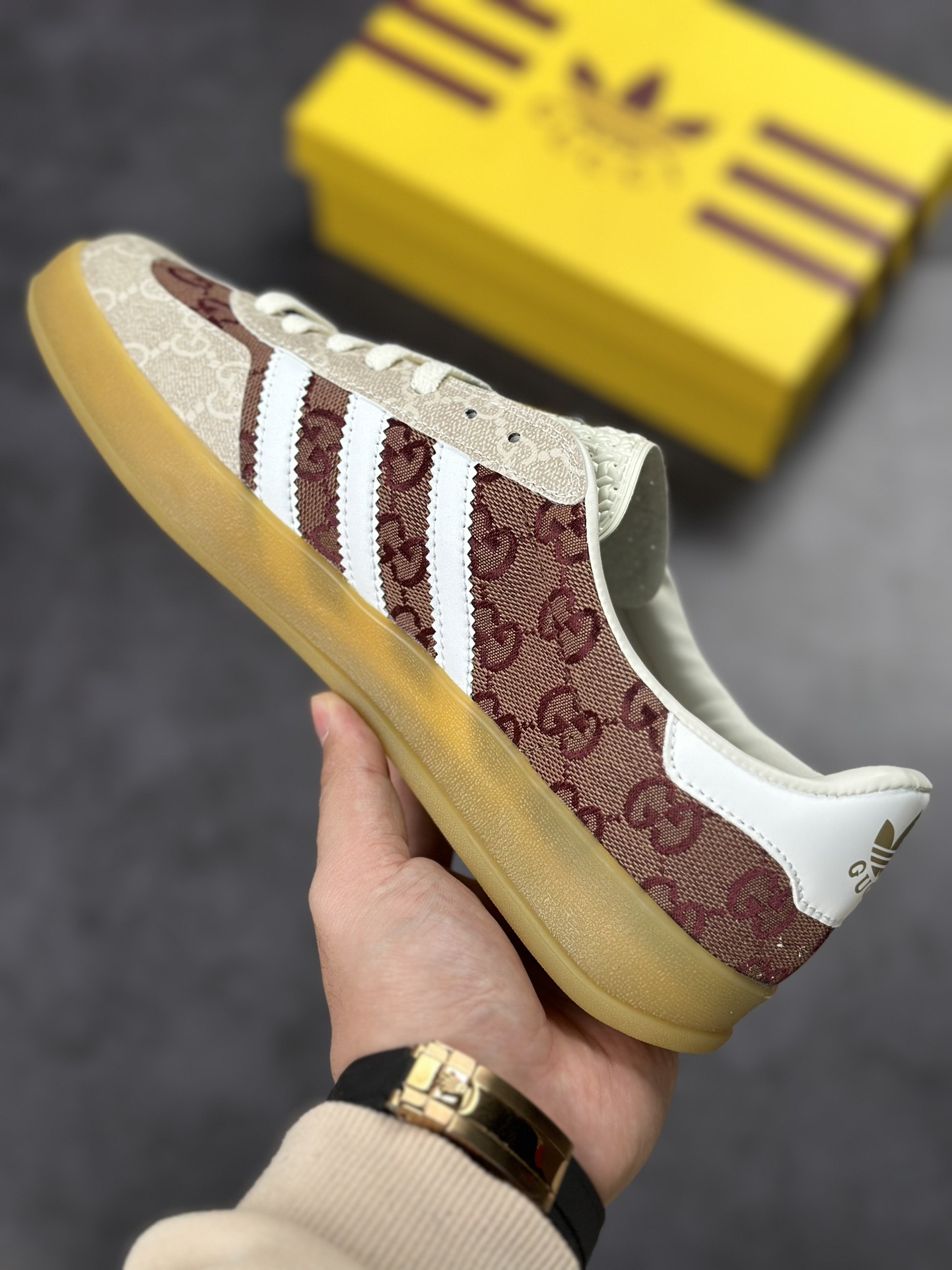 170 重磅联名 Adidas｜GUCCI 性价比版本  HQ8851