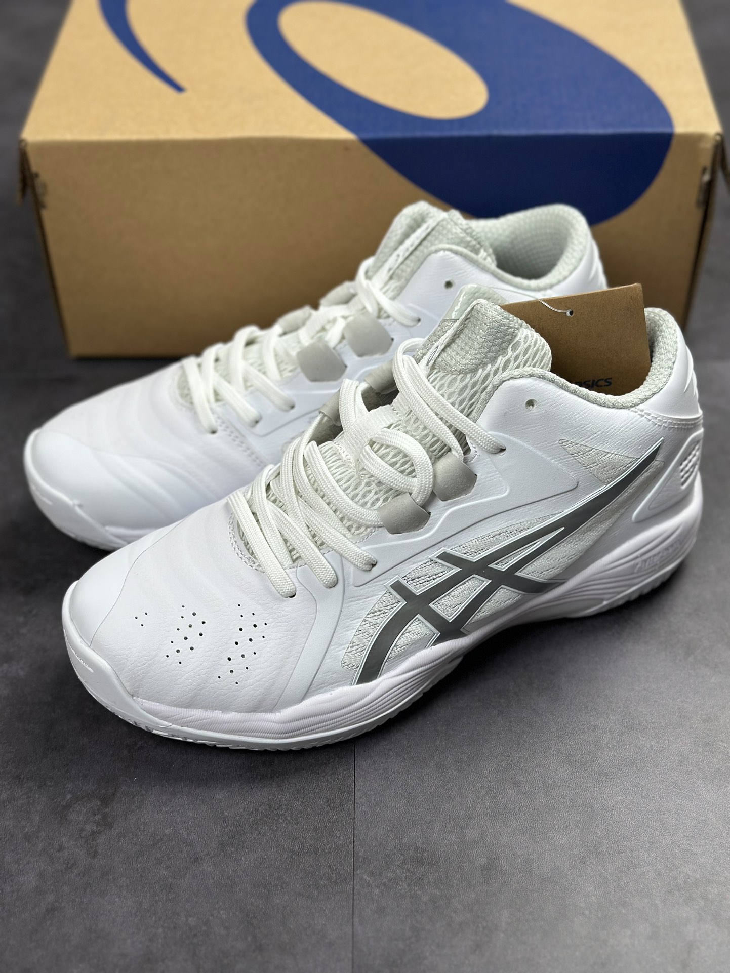 210 亚瑟士Asics Gelhoop V13代系列三井寿白灰银1063A033-100