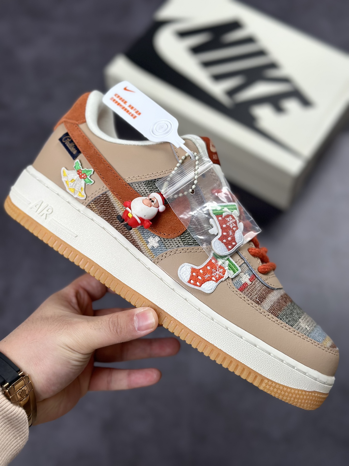 230 Nike Air Force 1 Low 07 “Christmas stocking” 圣诞袜CW2288-686