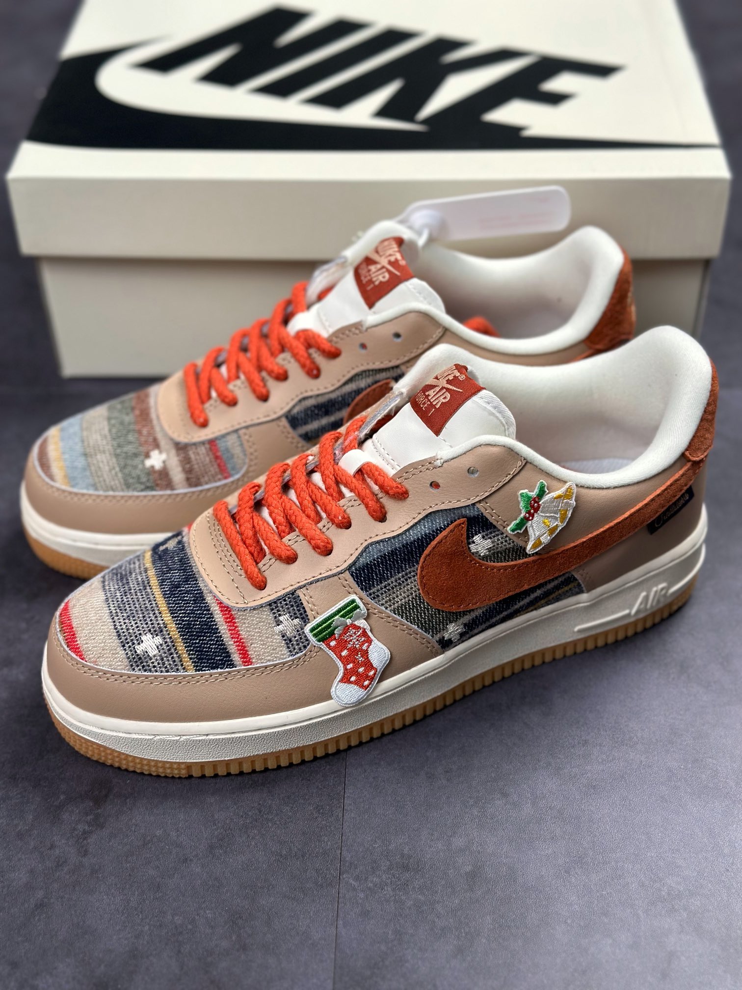 230 Nike Air Force 1 Low 07 “Christmas stocking” 圣诞袜CW2288-686