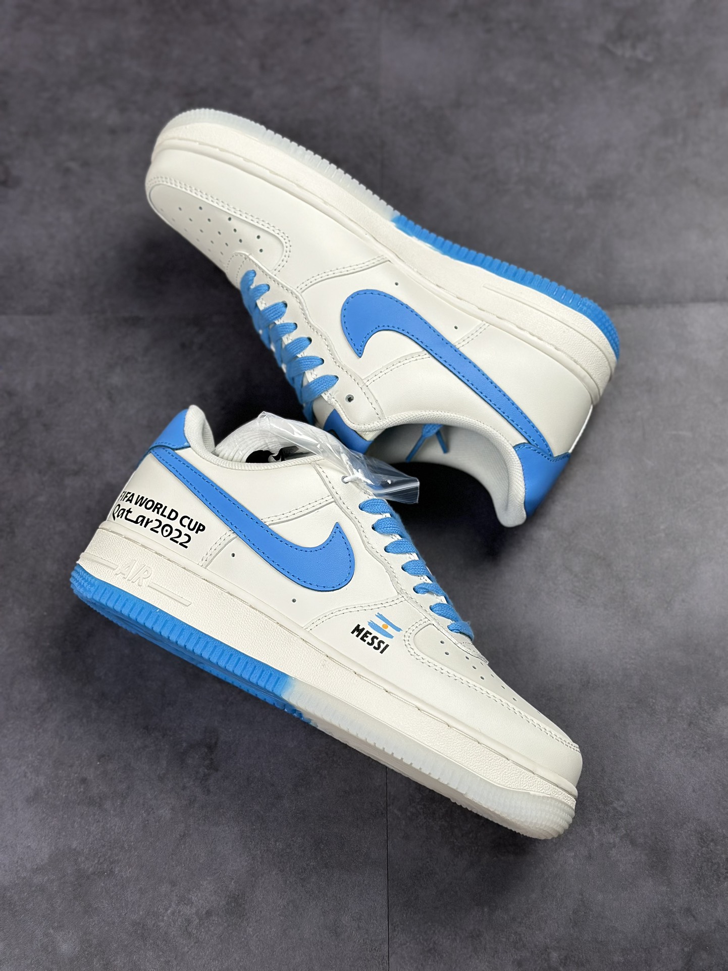 250 Nike Air Force 1 Low 07 白蓝 阿根廷 DR9868-800