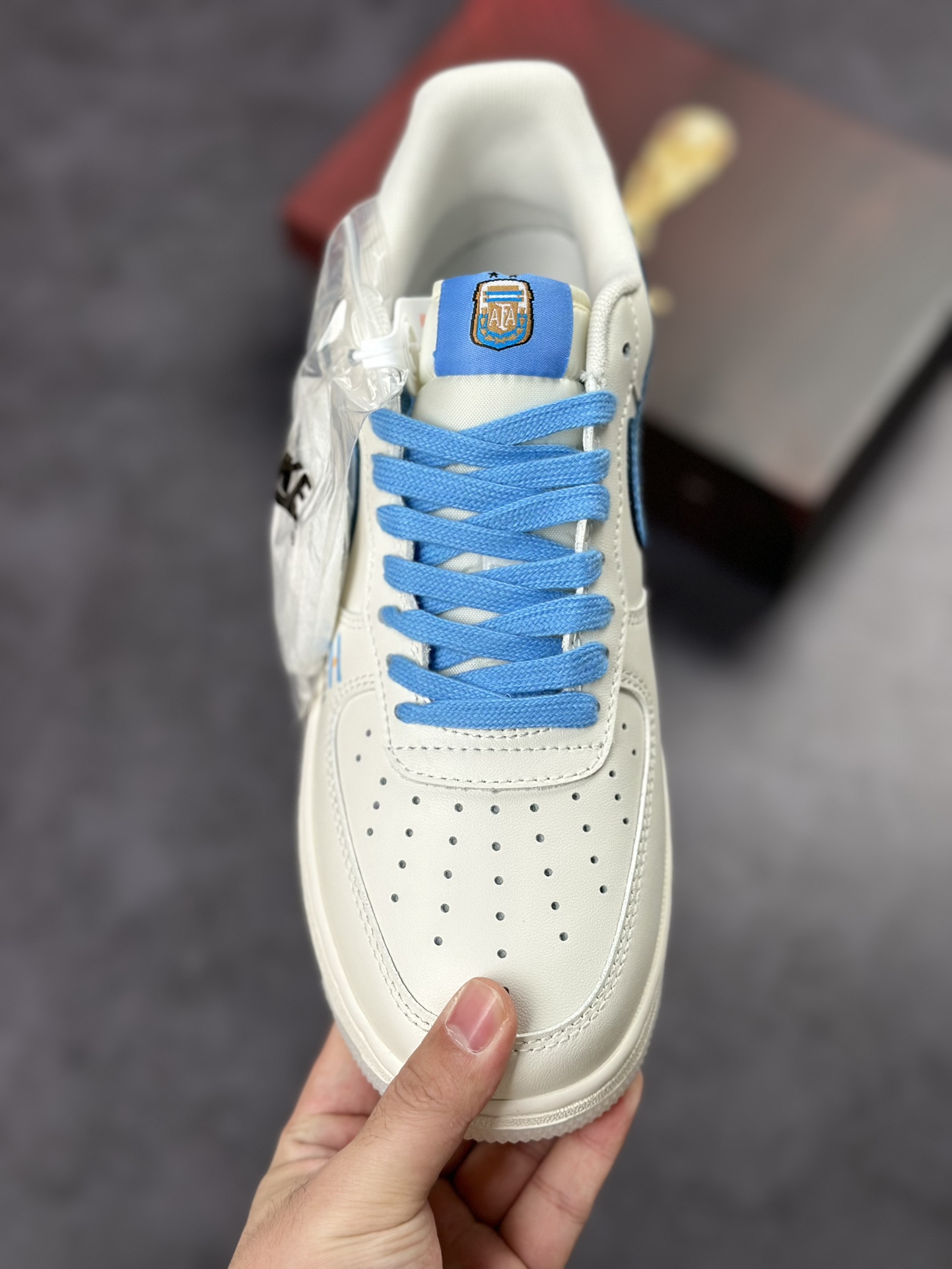 250 Nike Air Force 1 Low 07 白蓝 阿根廷 DR9868-800