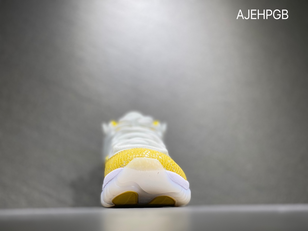 380 Air Jordan 11 AJ11 Low乔丹11 黄色蛇纹低帮AH7860-107