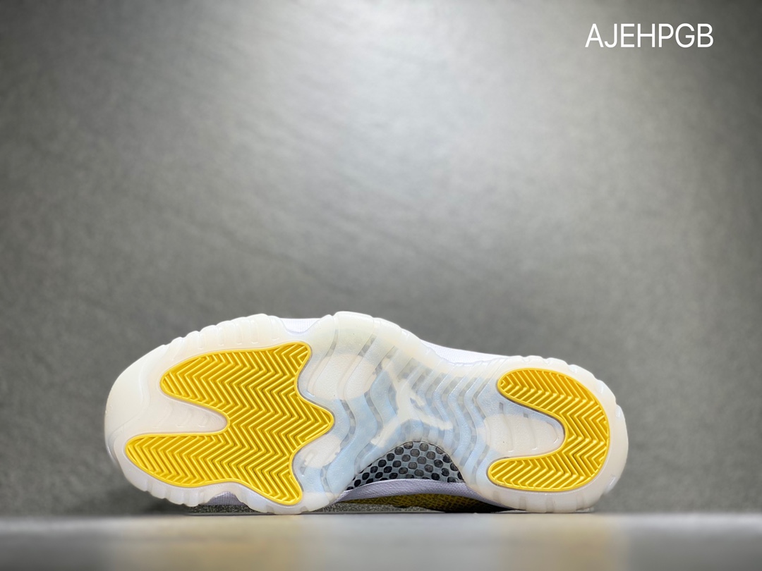 380 Air Jordan 11 AJ11 Low乔丹11 黄色蛇纹低帮AH7860-107