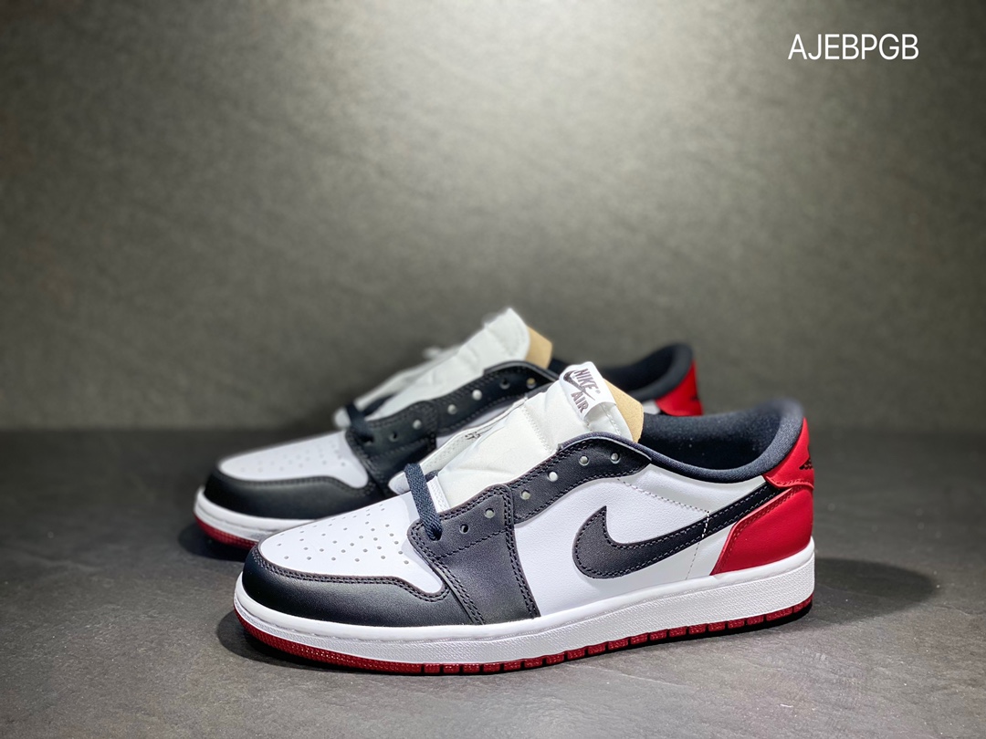 320 Nike AIR JORDAN 1 Low AJ1 乔丹低帮 黑脚趾