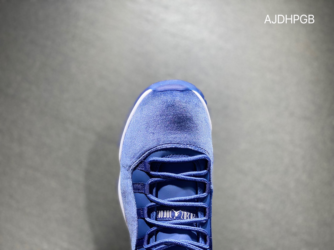 280 Air Jordan 11 AJ11 乔丹11代 午夜蓝 丝绸丝绒 高帮篮球鞋AR0715-441