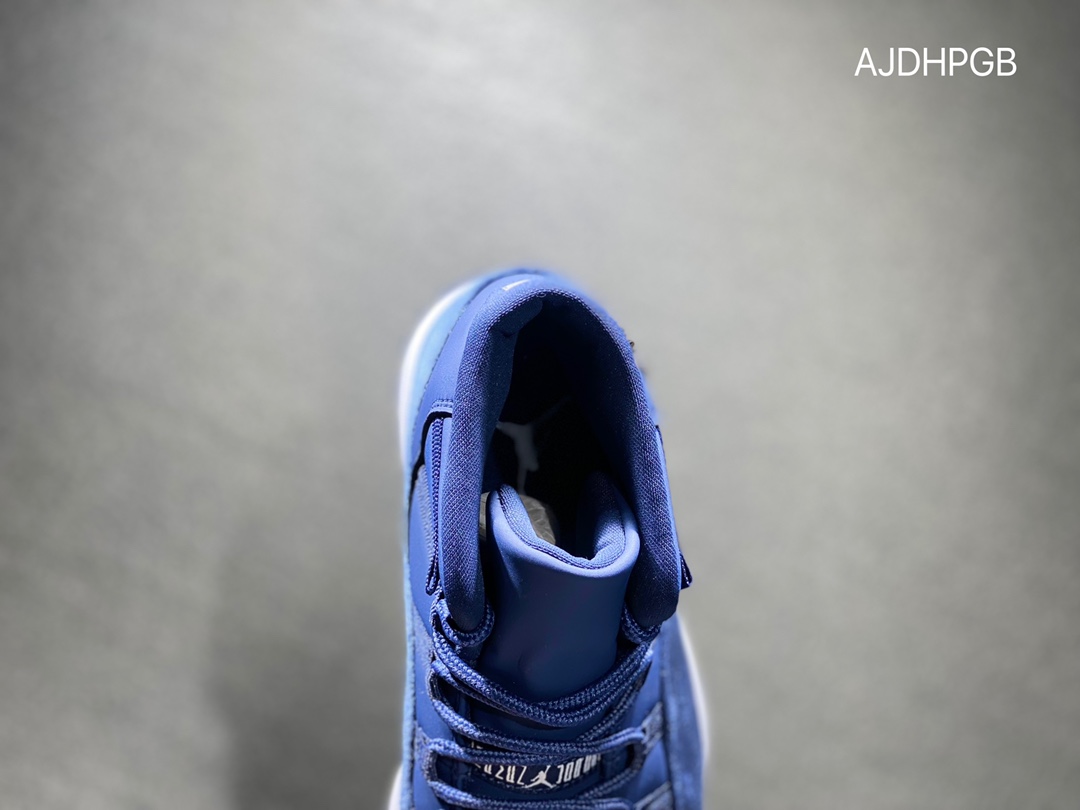 280 Air Jordan 11 AJ11 乔丹11代 午夜蓝 丝绸丝绒 高帮篮球鞋AR0715-441