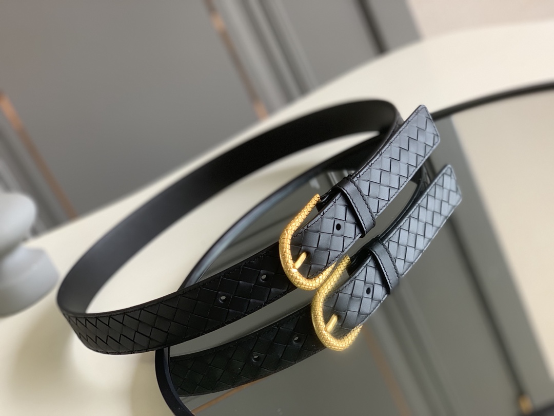 Bv专柜新款3.5cm宽度实物实拍配