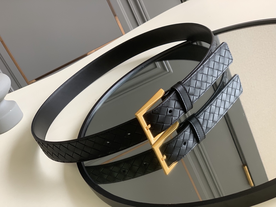 Bv专柜新款3.5cm宽度实物实拍配