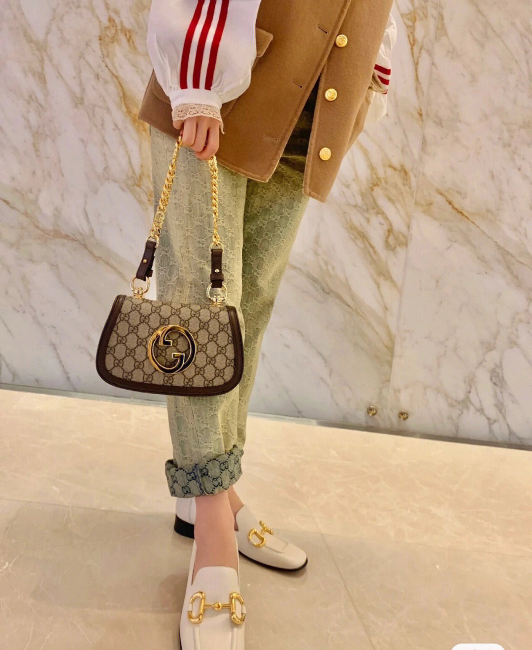 Gucci Blondie Small armpit bag