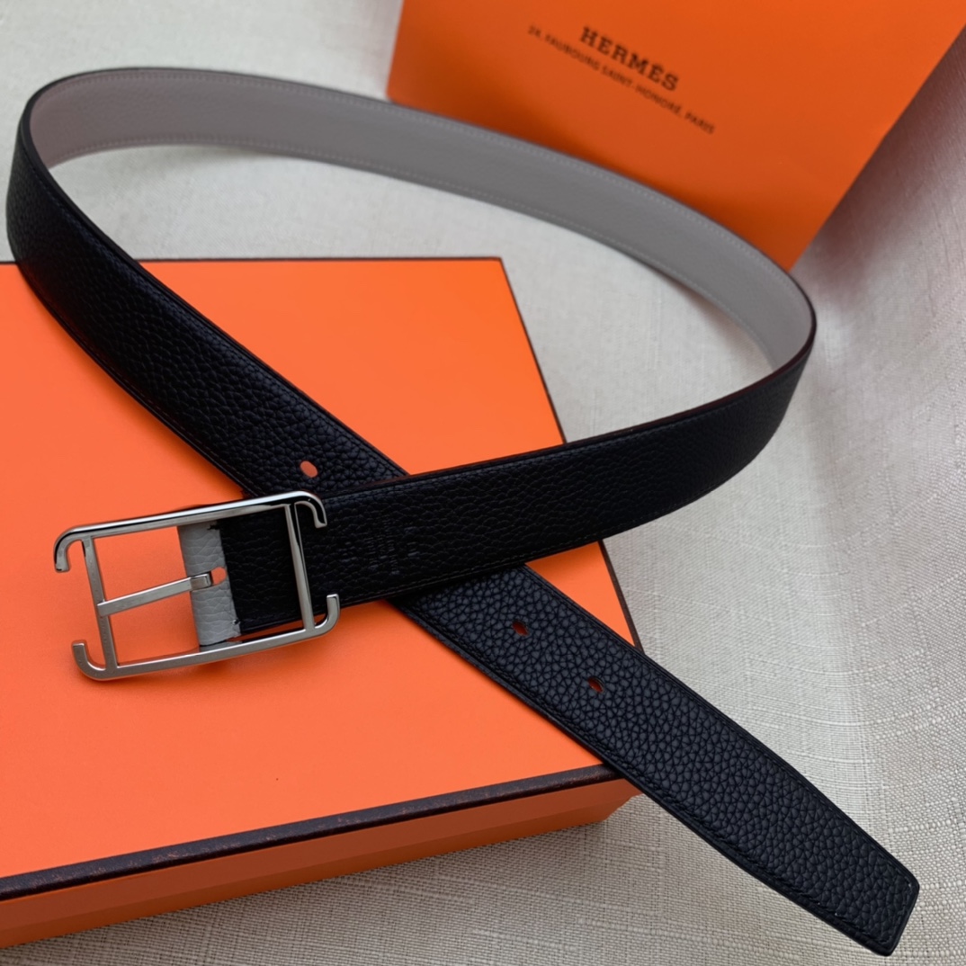 Hermès爱马仕针扣皮带原单品质双