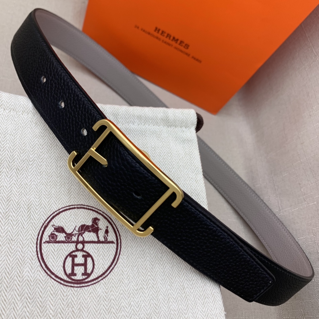Hermès爱马仕针扣皮带原单品质双