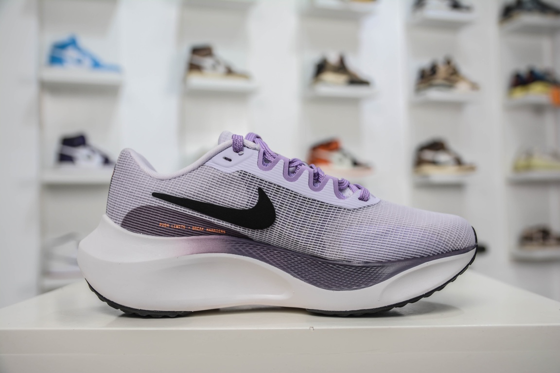 290 真碳板版本Nk Zoom Fly 5 耐克超弹轻盈跑步鞋 DM8974-500