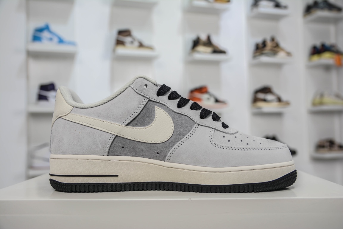 260 Air Force 1 '07 Low 浅灰白麂皮KT3396-225