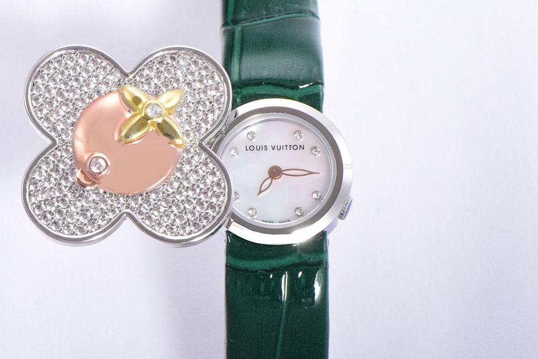 Louis Vuitton Vivian Mascot Women Wristwatch: New Edition Features Diamond Details - 图片 4