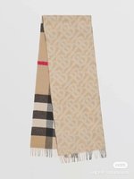 Burberry High
 Scarf Unisex Cashmere Fall/Winter Collection