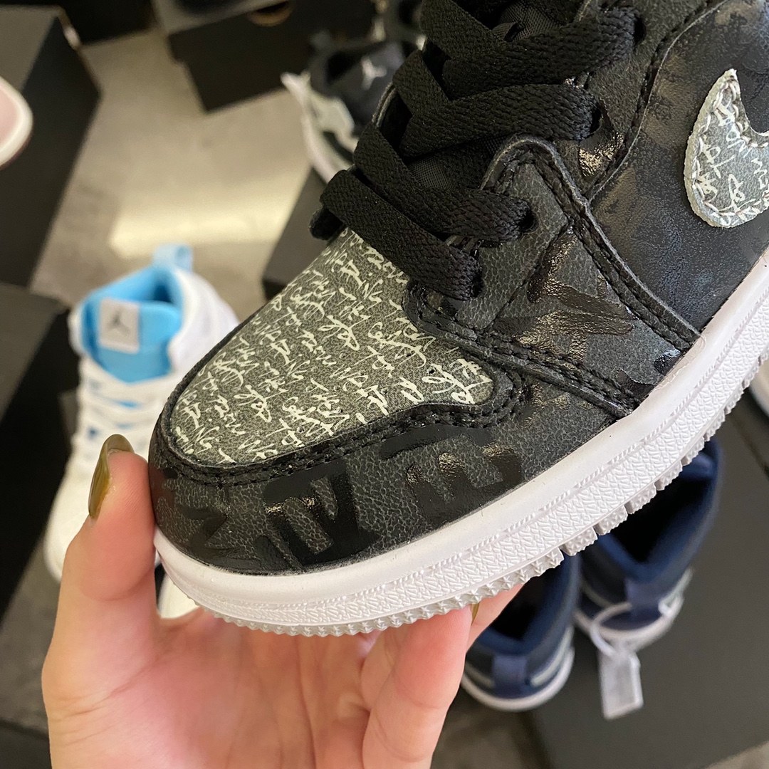 图片[6]-真标头层AJ1儿童篮球鞋 这质量真是杠杠了！！随便一拍细节直接直接拉满！品质在线，每双都超赞！尽管选自己喜欢的配色～-选品中心