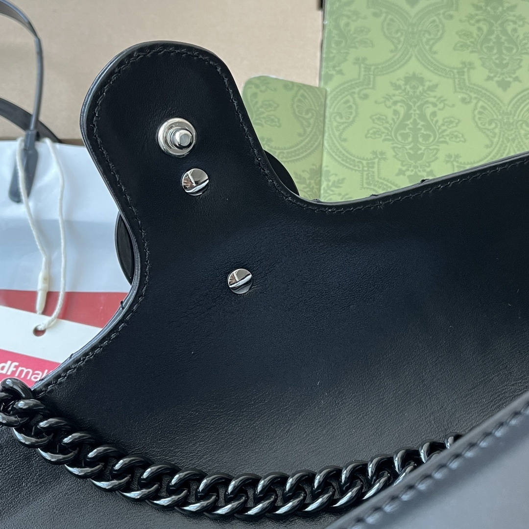 原厂皮配Cdfmall三亚免税店手提袋GGMarmont系列肩背包款号734814品牌创作总监从每一季的