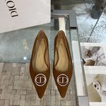 Dior 7 Star
 Flat Shoes Single Layer Shoes Cowhide Genuine Leather Spring/Summer Collection