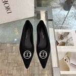 Dior mirror quality
 Flat Shoes Single Layer Shoes Cowhide Genuine Leather Spring/Summer Collection