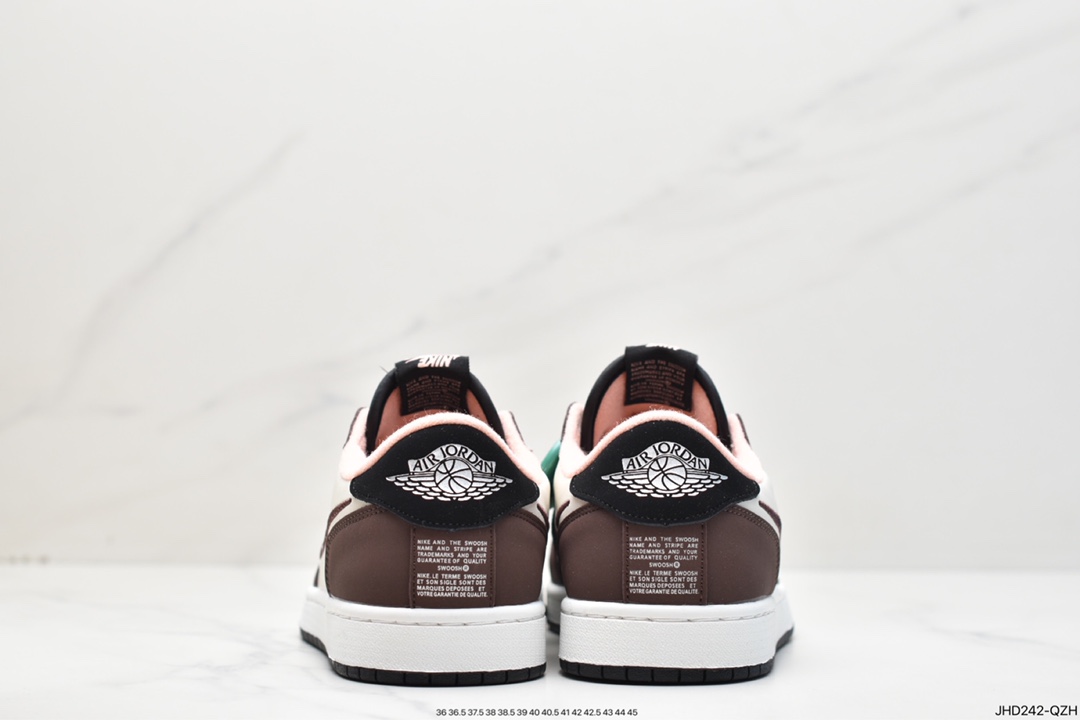 190 Nike Air Jordan 1 Retro Low Slip”Black Toe”迈克尔·乔丹aj1低帮AV3918-168