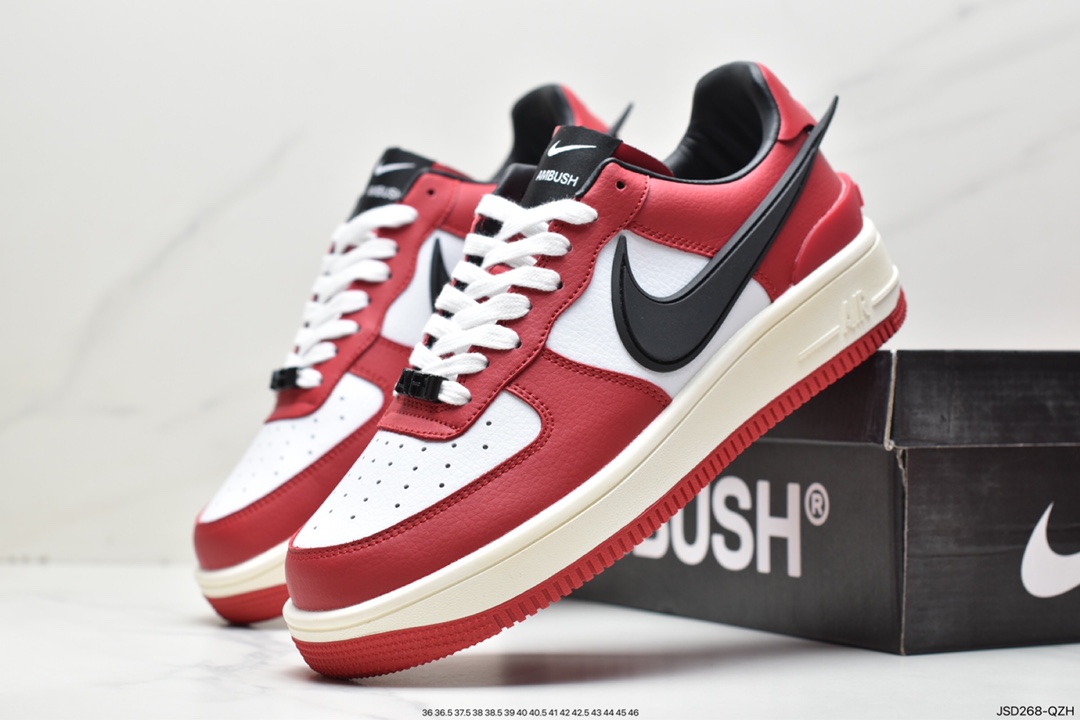200 AMBUSH x Nike Air Force 1 Low 空军一号宽底版系列低帮DV3464-003