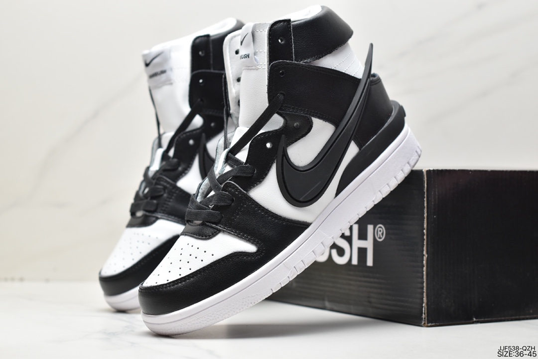 135 耐克AMBUSH x SB Dunk High SB滑板鞋高帮CU7544-400