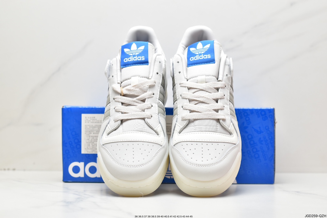 Adidas Originals Forum 84 Low Roman Series Velcro Low Help HQ1506