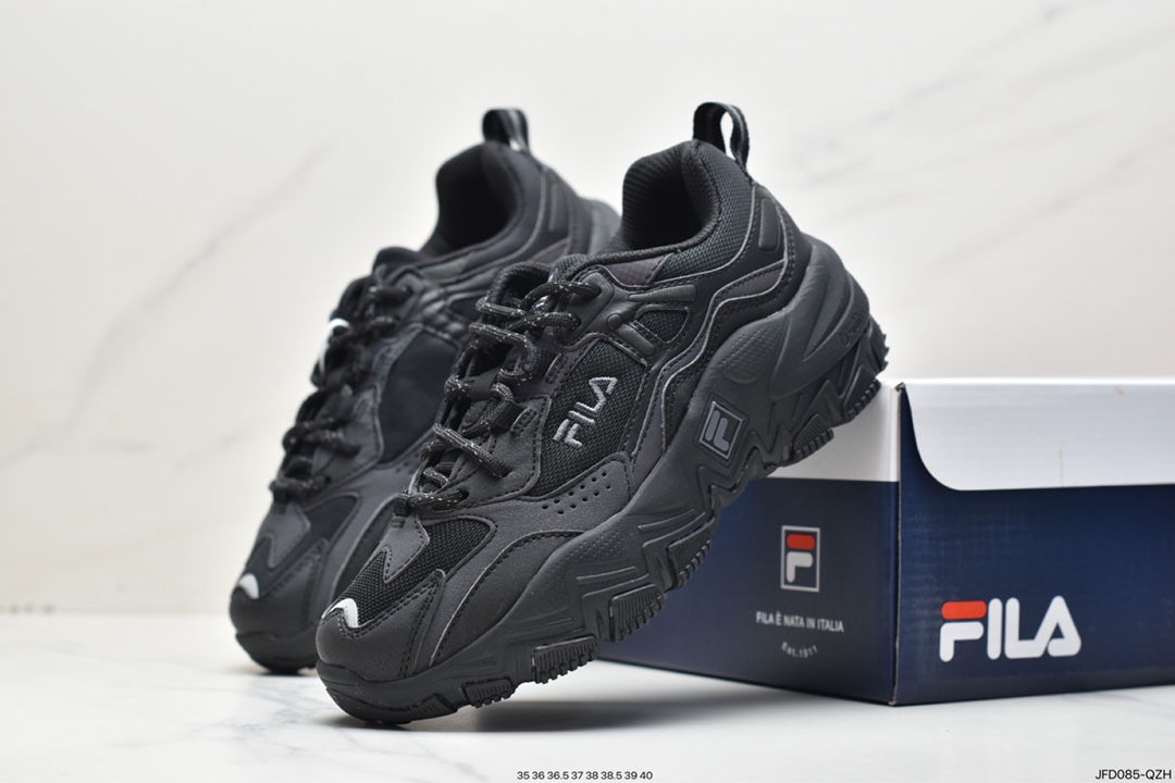 FILA dad shoes 2022 new casual retro breathable running shoes F12W216132FBK