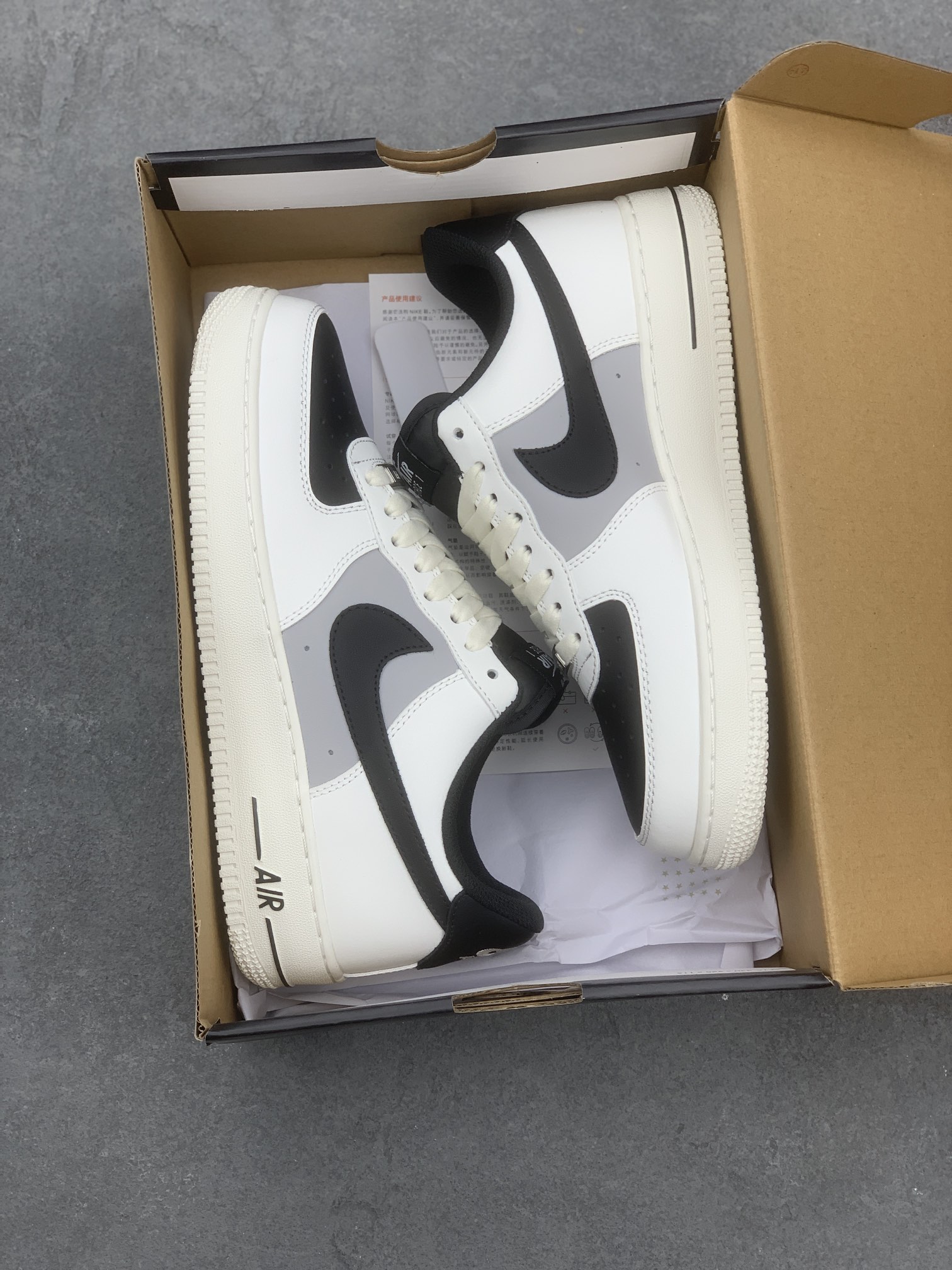 Nike Air Force 1 Low '07 Black/Grey Sneakers - Iconic Style & Comfort 10 i1672080777 5128 8