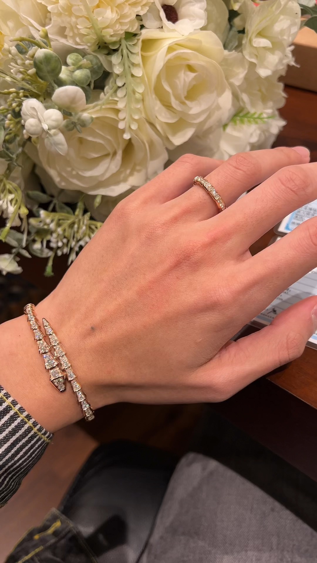 Bvlgari bracelet, Bvlgari ring