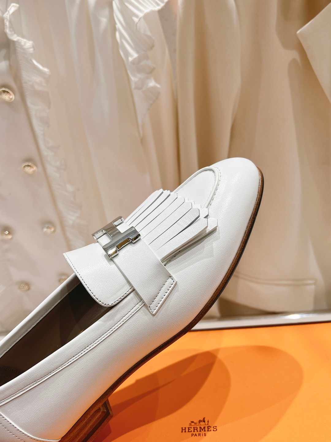 高版本出厂 🆕Herme…s fw new arrival～H家新款kelly扣乐福鞋鞋型很好看，见到到