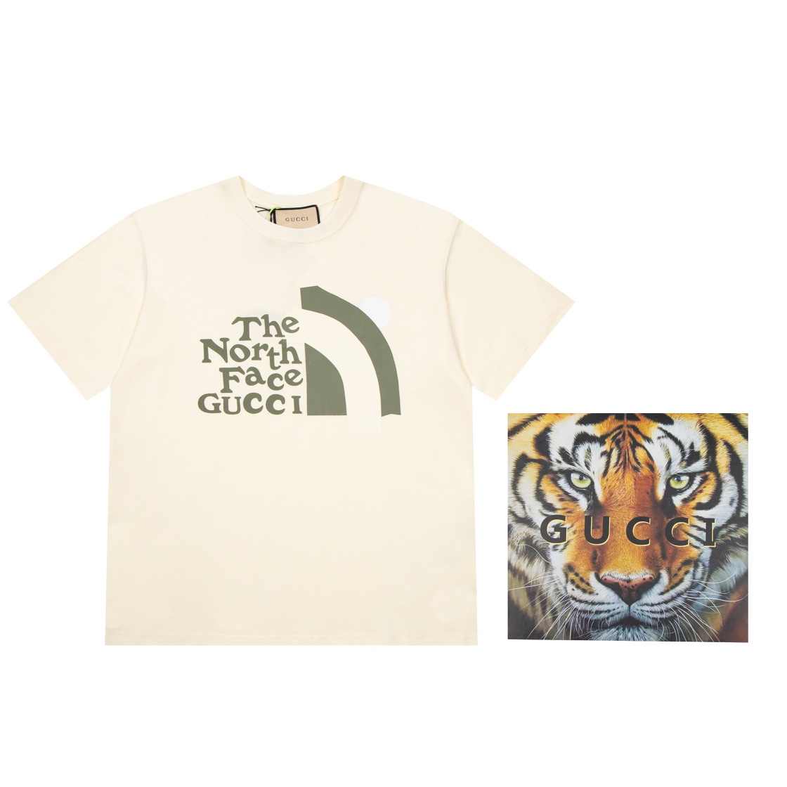 Nº de modelo A95-1 Tallas XS-S-M-L / Color: negro/beige. La camiseta de graffiti de la colección The North Fa…