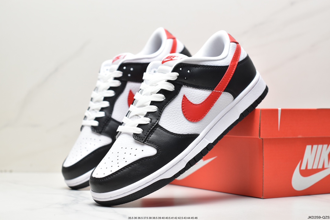 160 Nike Dunk Low 耐克 SB 低帮 黑红白 FB3354-001
