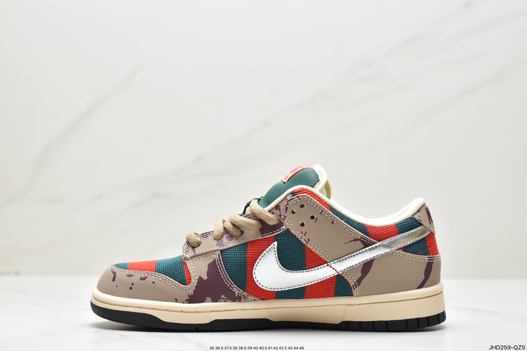 190 耐克STRANGELOVE x NIKE SB DUNK LOW “Raygun”猛鬼街 313170-202