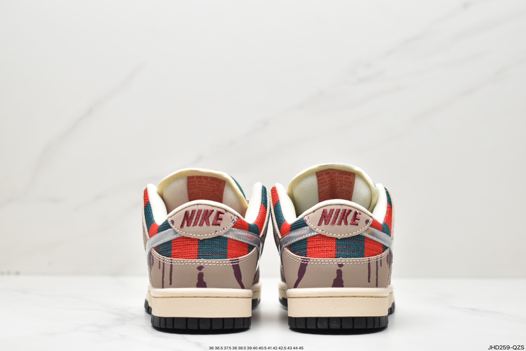 190 耐克STRANGELOVE x NIKE SB DUNK LOW “Raygun”猛鬼街 313170-202