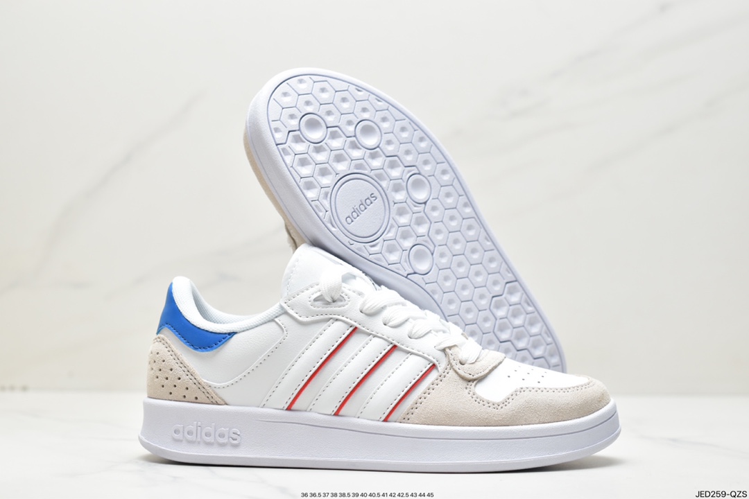 Adi Adidas Breaknet Plus Low break series low help retro tennis culture style casual sports shoes GW5588