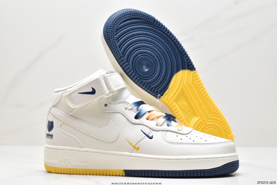 Nk Air Force 1'07 Mid Beige Blue ML5369-215