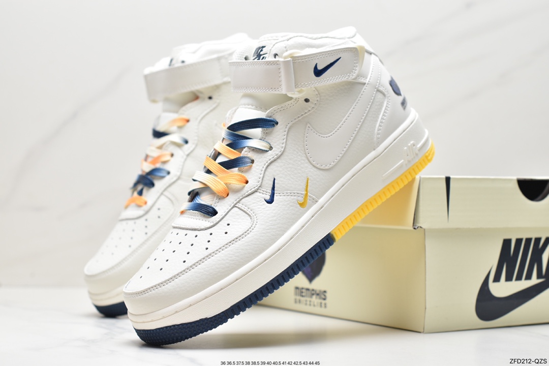 Nk Air Force 1'07 Mid Beige Blue ML5369-215