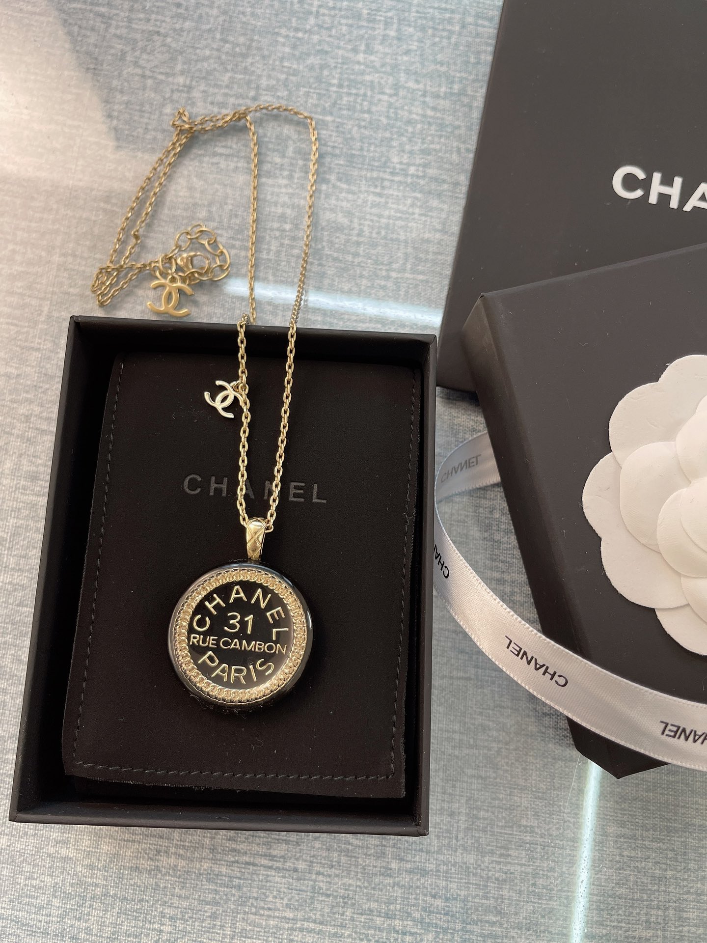 Chanel Jewelry Necklaces & Pendants Black Girl Vintage