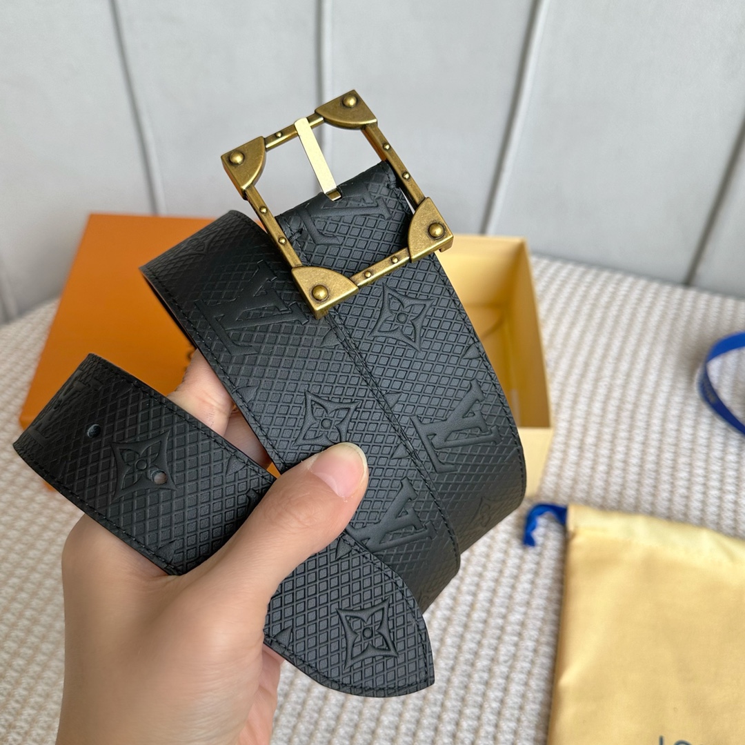 Where can you buy a replica
 Louis Vuitton Belts Black Men Calfskin Cowhide