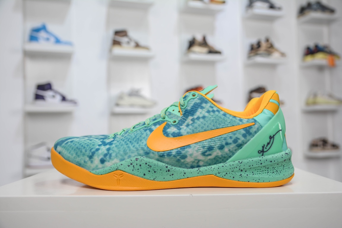 350 纯原Nike Kobe 8 System 科比8代复刻实战运动低帮文化篮球鞋 555035-304
