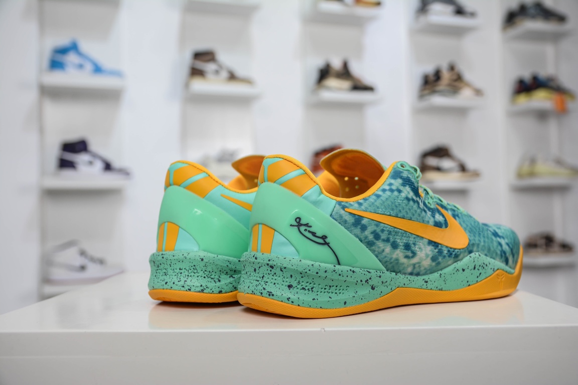 350 纯原Nike Kobe 8 System 科比8代复刻实战运动低帮文化篮球鞋 555035-304