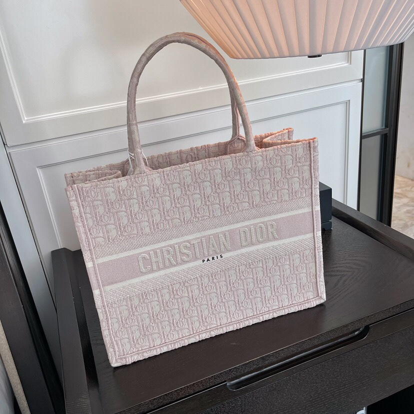 Shop the Best High Authentic Quality Replica
 Dior Book Tote Handbags Tote Bags Pink