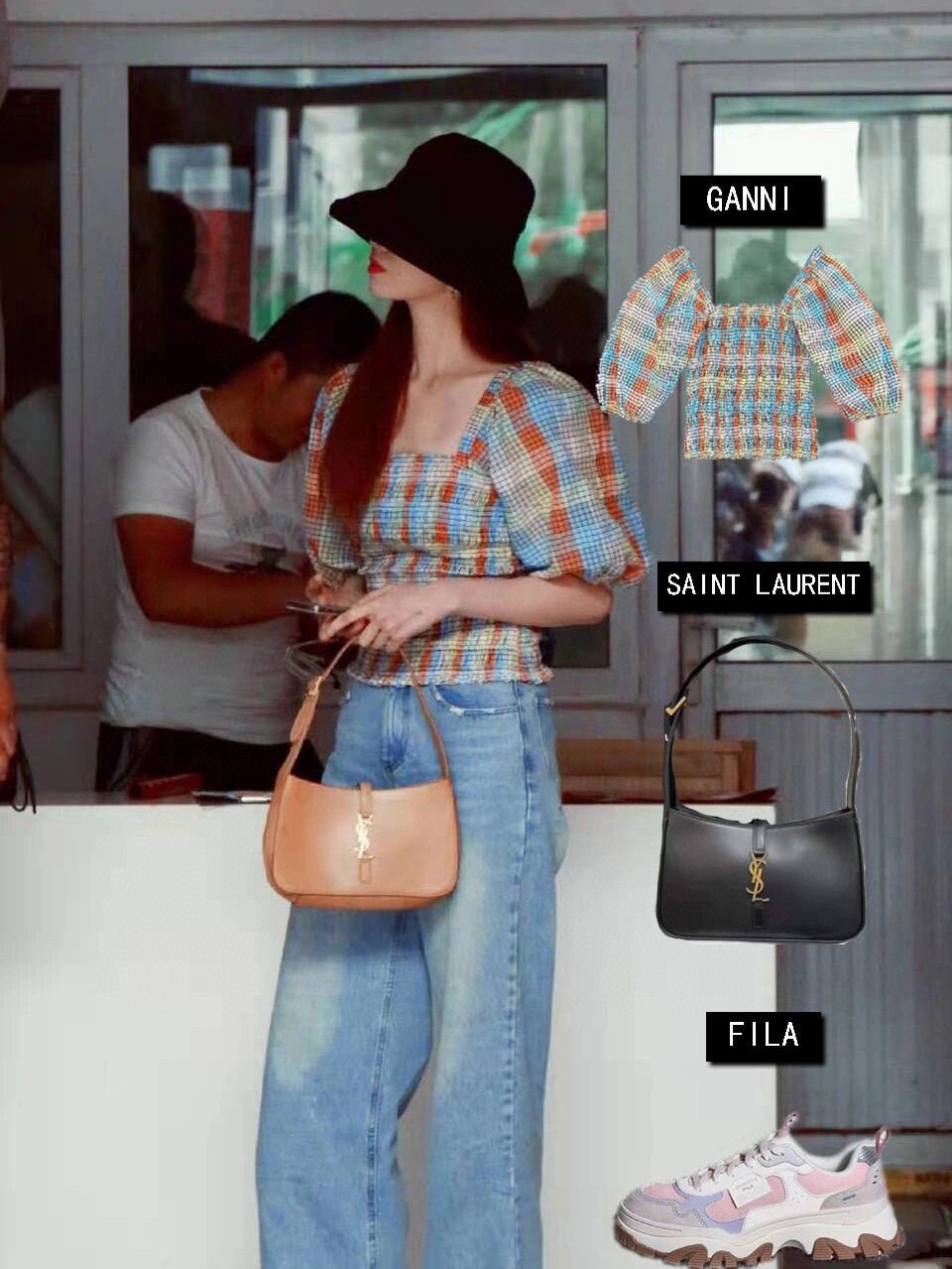 NO:659503,look~Liu Lingzi private server, saint laurent, saint laurent19860909look~刘令资私服,圣罗兰,saint laurent,Bag