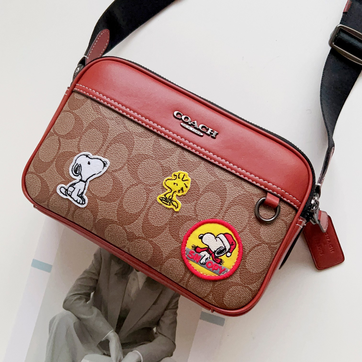 Coach C家 CE746 史努比男士相机包1231
