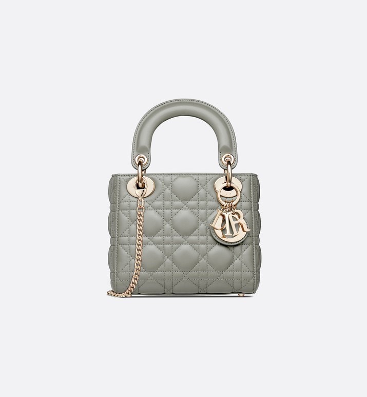 [𝗟𝗮𝗱𝘆 𝗗𝗿 Piel De Oveja Totalmente De Acero Tres Compartimentos] Gris Roca