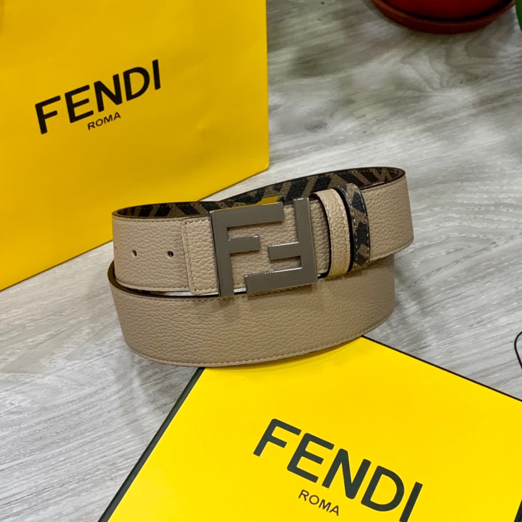 FENDI芬迪专柜同款宽4.0CM双