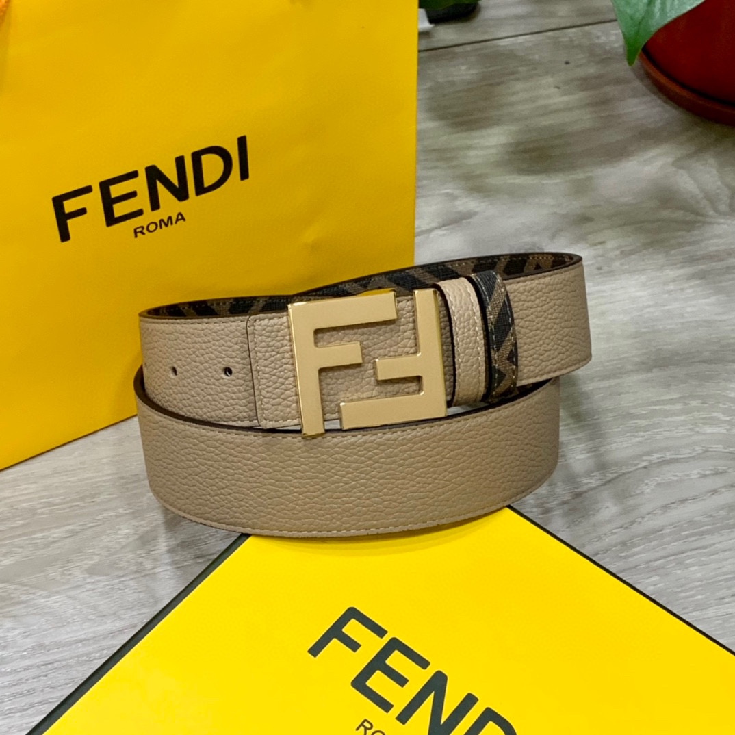 FENDI芬迪专柜同款宽4.0CM双