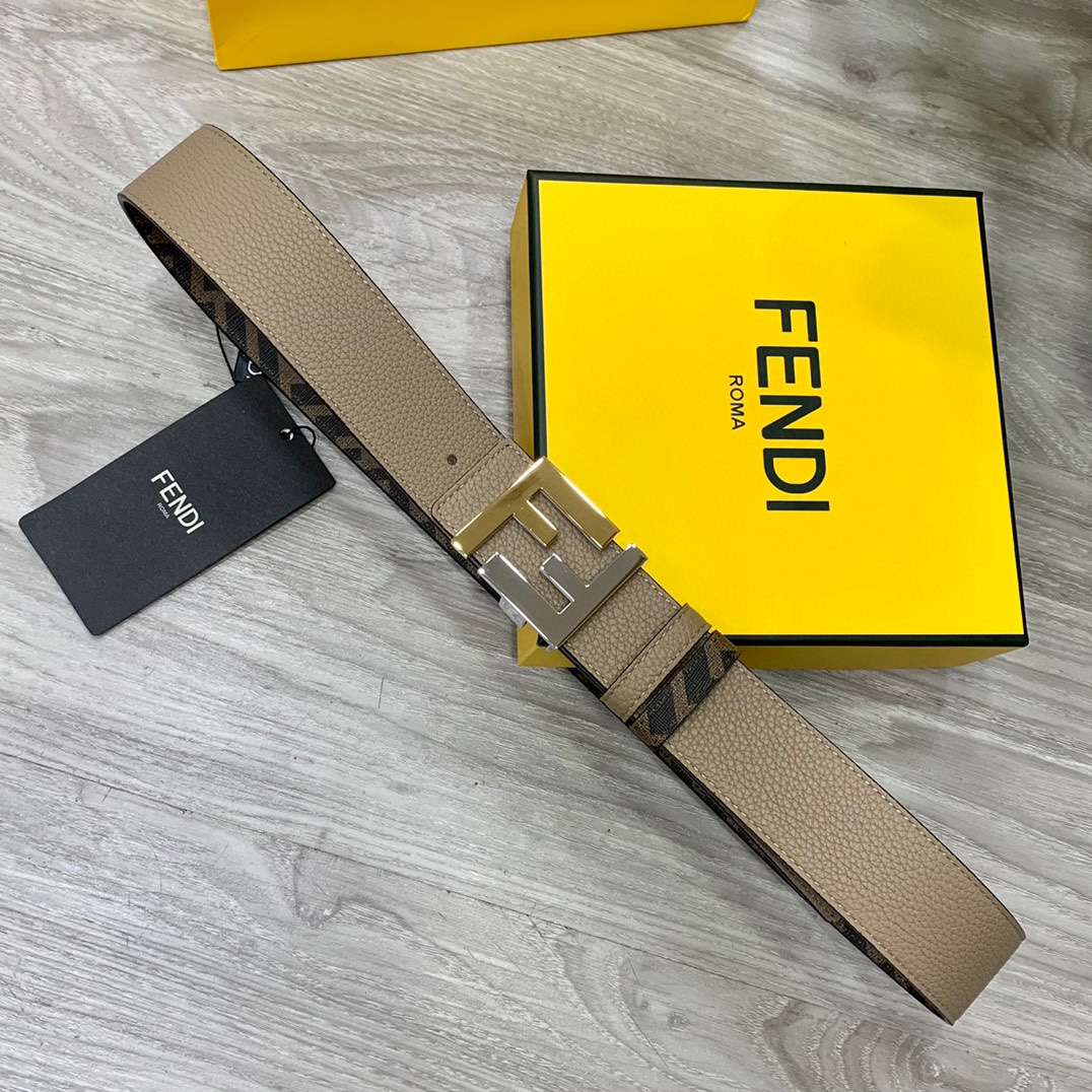 FENDI芬迪专柜同款宽4.0CM双
